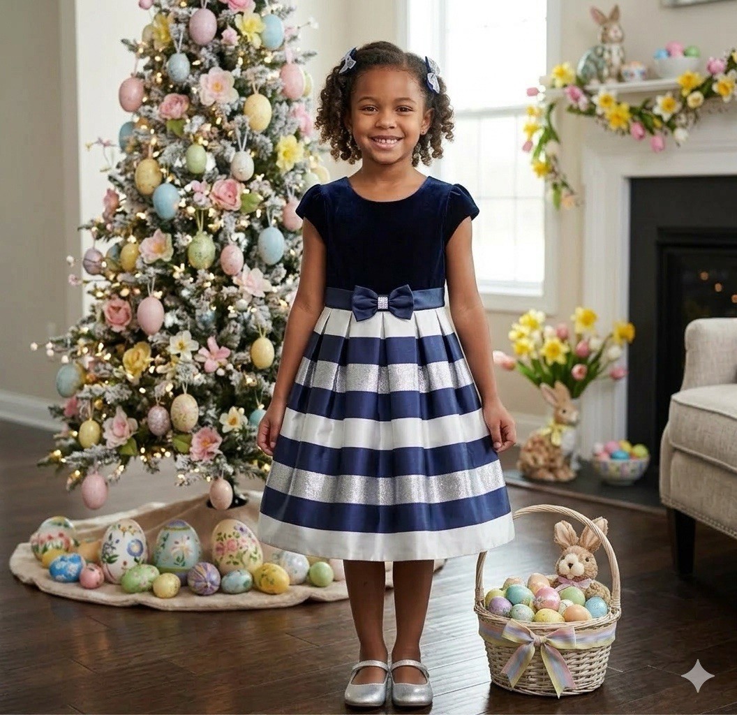 navy christmas party dress Navy Blue Sparkling Girls Christmas Party Dresstwinkling Star Princess Gown, Elegant Kids Fashion, Holiday and Birthday Toddler Tutu Dress