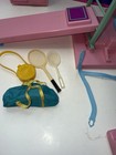 Vtg Barbie 1984 Workout Center Gym Exercise Equipment Locker Bike Weight Center — photo 4