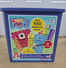 Numberblocks Mathlink Cubes Set Kids Educational Toys Preschool Learning