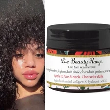 Lise Face Repair Cream.Babyface All Skin types,Spots, Blemishes, Sunburns+Acne