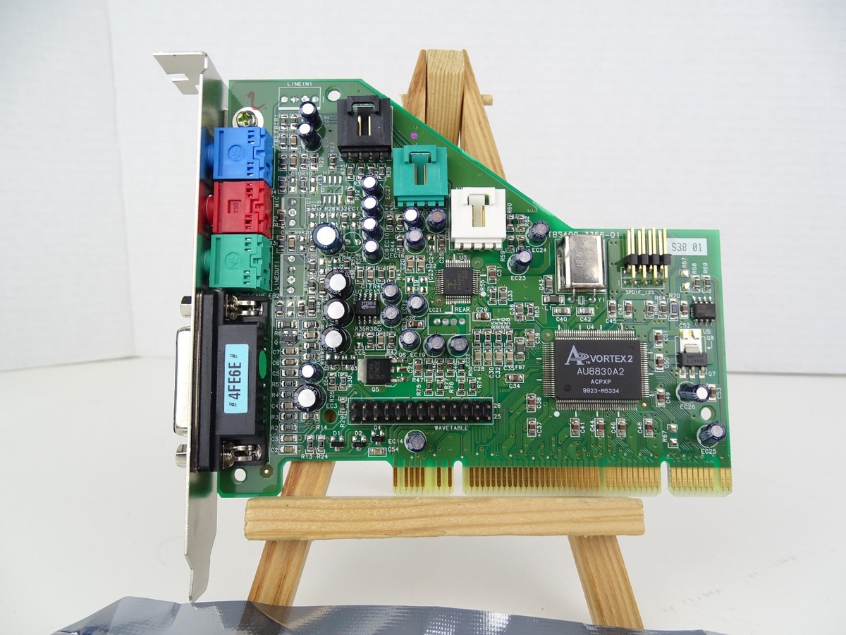 Turtle Beach Montego II Aureal Vortex 2 AU8830A2 PCI Sound Card