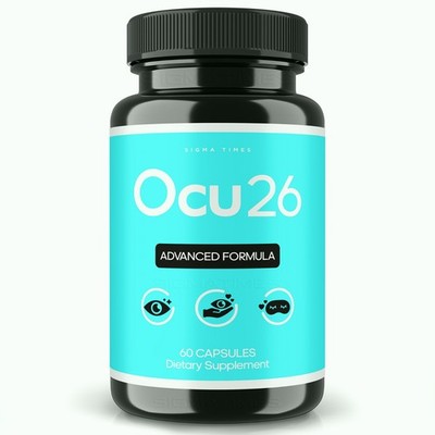 Ocu26 Capsules, Ocu 26 Vision Support Supplement for Healthy Eyes 60ct