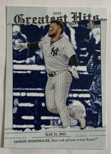 2026 Topps Greatest Hits Jasson Dominguez New York Yankees GH-6