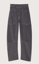 Nili Lotan 450 Shon Corduroy Pant in Vintage Gray; 10