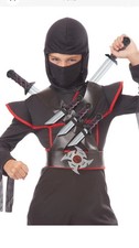 Stealth Ninja Weapons Belt Halloween Costume Accessory