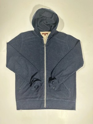 Men s 7 For All Mankind Full-Zip Hoodie in Navy, Size Small