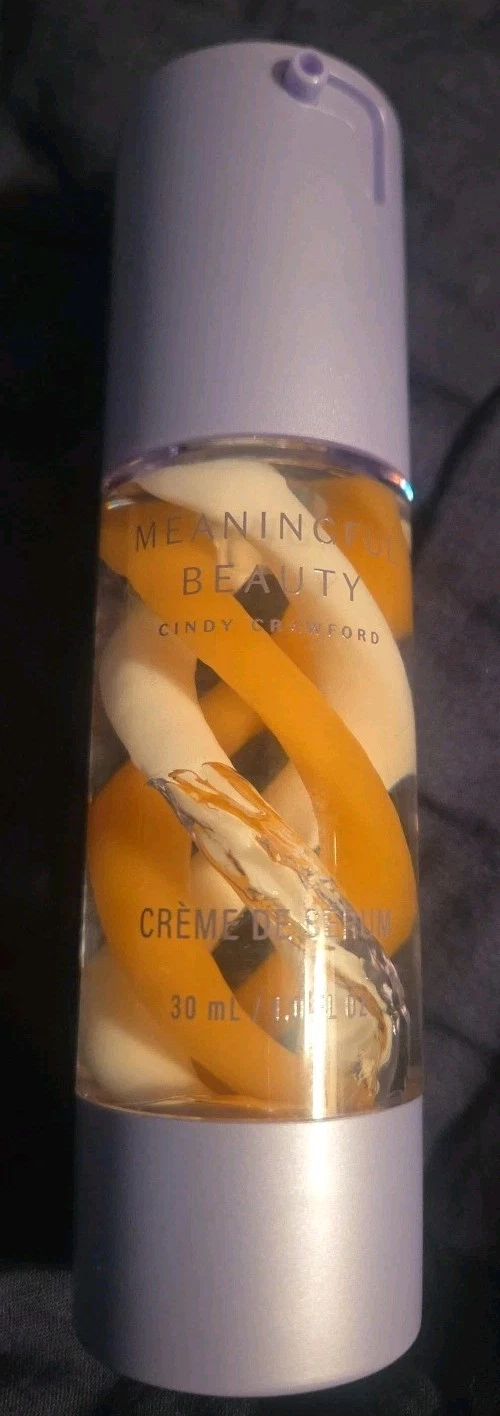 Meaningful Beauty Cindy Crawford Creme de Serum Melon Youth Activation 1 Oz. New