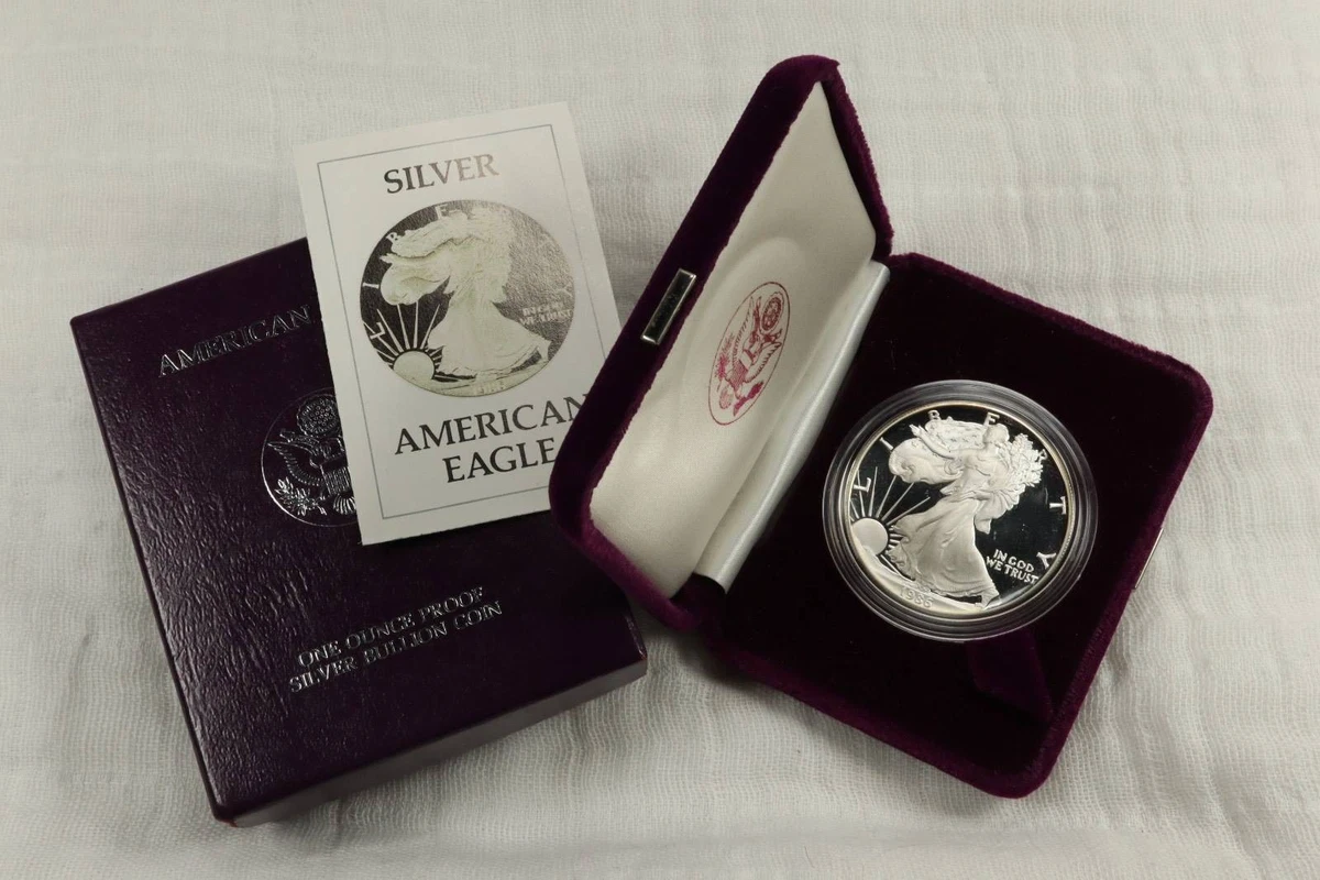 1986 American Silver Eagle Proof Bullion Coins for sale | eBay