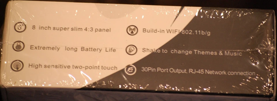 MID 80006 Google Android 8" Tablet PC 2GB Flash Memory WiFi Color: Blue *NEW* - Image 4 of 4