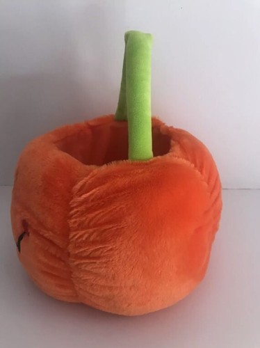 Bolso Cesta Calabaza Truco o Trato Halloween Niños Peluche Jack O Linterna Caramelo Bolso - Imagen 6 de 6