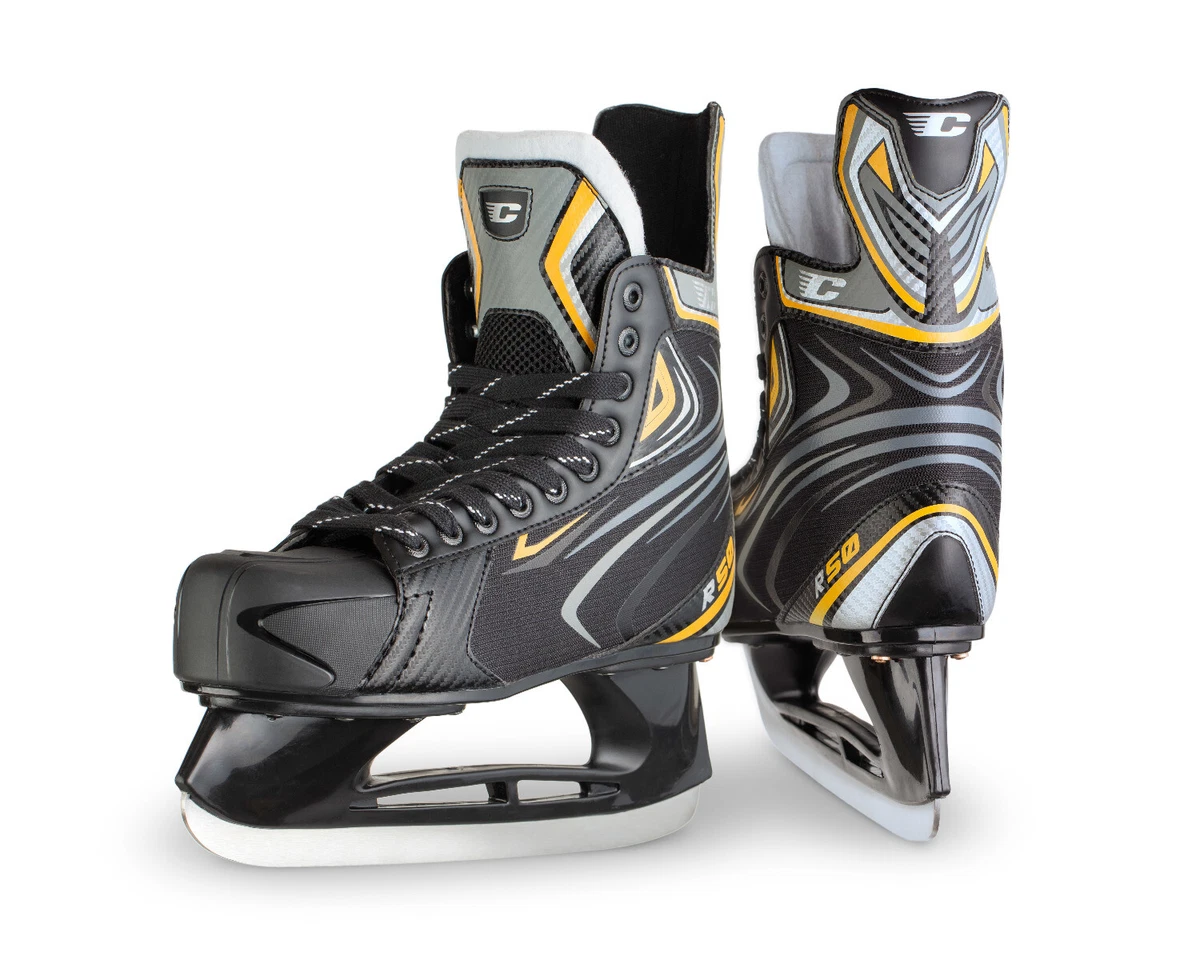 Erik Sports Canadian R50 Men's Ice Hockey Skates, Sizes 5.0-13.0