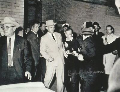 Robert Bob Jackson handsigniertes 8x6 Zoll Foto JFK Fotograf Lee Harvey Oswald