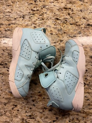 Nike Air Jordan VI Retro GP Pantone Still Blue White 543389-407 Size  Youth