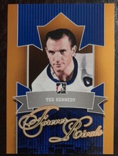 2012 - 2013 ITG Ted Kennedy Forever Rivals Gold /30 #64 Hockey Card