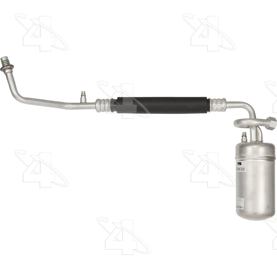 Manguera de succión de refrigerante aire acondicionado 2,3 L L4 1987-1988 4 estaciones Foto 4 de 4