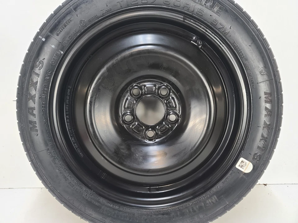 Neumático de repuesto con kits de gato 16’’’ para Ford Fusion 2013-2021 OEM compacto Donut Foto 3 de 4