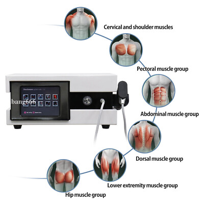 Physiotherapy Pneumatic Shockwave ED Therapy Machine Body Pain Relief Equipment