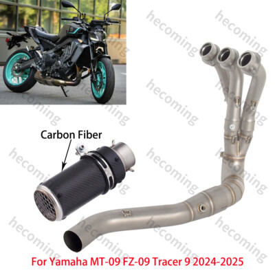 2024-2025 MT09 Full Exhaust System Pipe For Yamaha MT-09 FZ09