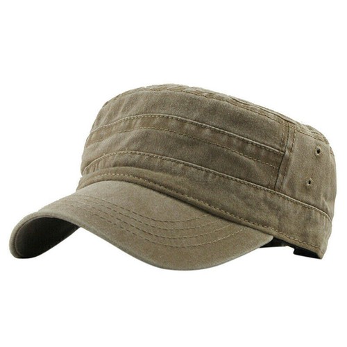 Military Army Cap Unisex Segeltuch Basecap Kappe Mütze Wandern Sport Verstellbar - Bild 12 von 26