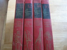 The Children's Hour Vintage Set of 4 Hardcover Story Books 1953-1954
