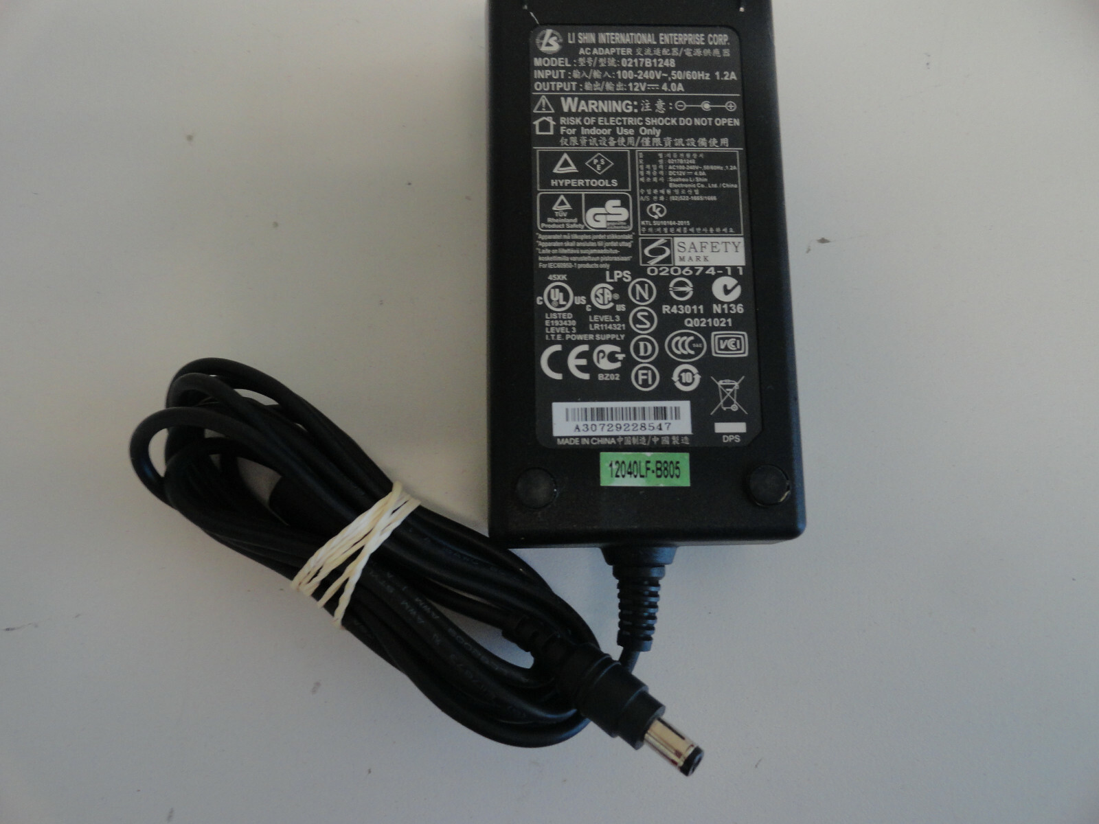 Li Shin International AC Adapter (LSE9901B1260 - Foto 12