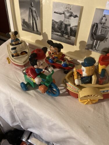 vintage mickey mouse Donald Duck Toys - Picture 1 of 11