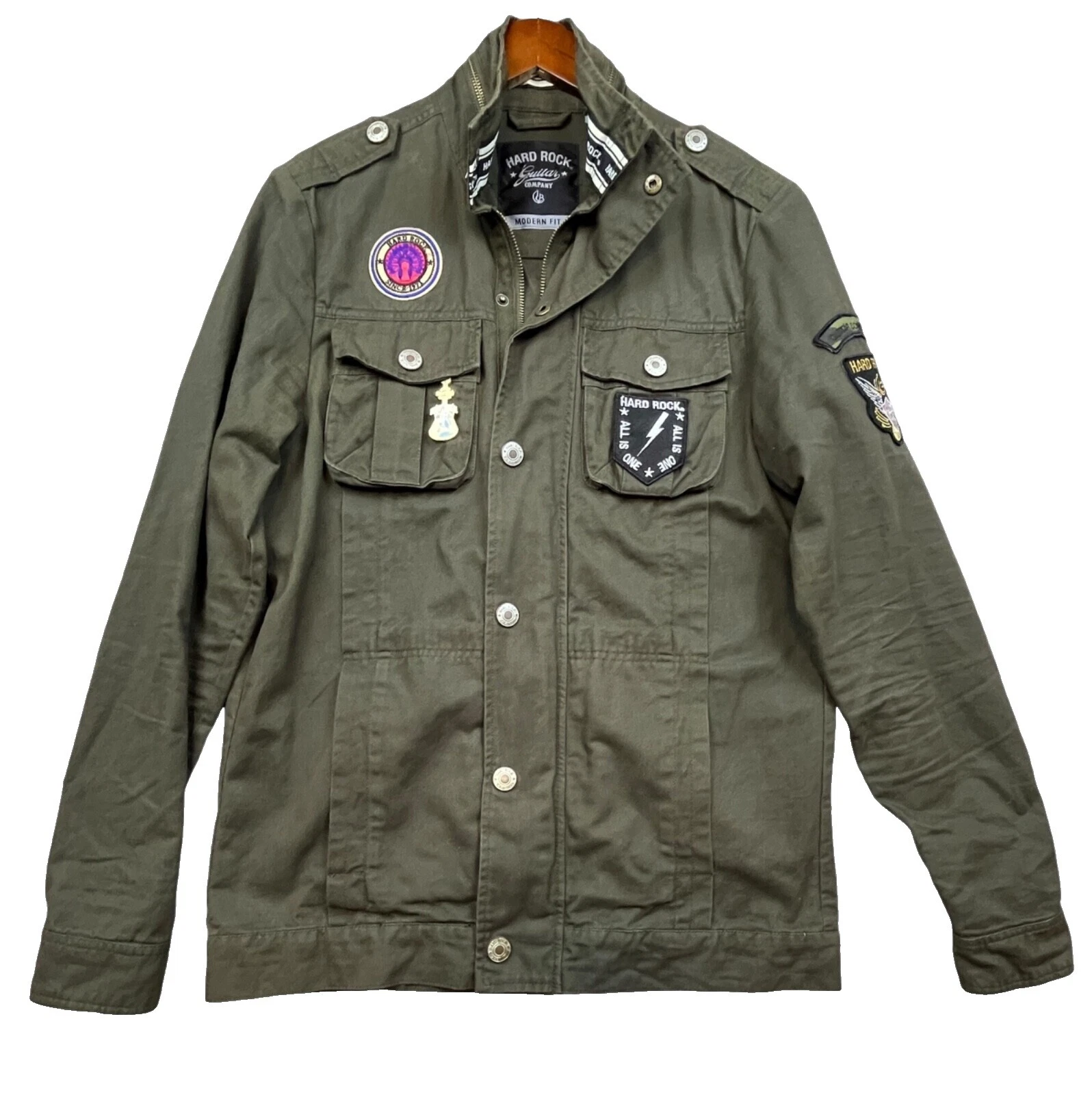 Abrigos sólido Hard Rock, chaquetas y chalecos para hombres