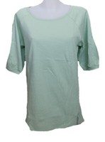 Damen Bpc T-Shirt Shirt Hellschilf Schilf BallonÄRmel Gr. 40 42 Neu