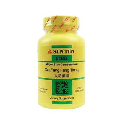 Sun Ten - Major Siler Combination, 100 Capsules / Da Fang Feng Tang / 大防風湯