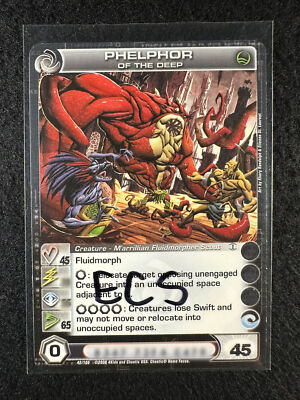 Chaotic TCG 3 Max ECS Phelphor of the Deep 42/100 ROTO 1st Ed