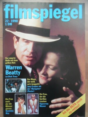 FILMSPIEGEL 22 - 1990 Warren Beatty Mathilda May Sigourney Weaver Joey Cramer 1