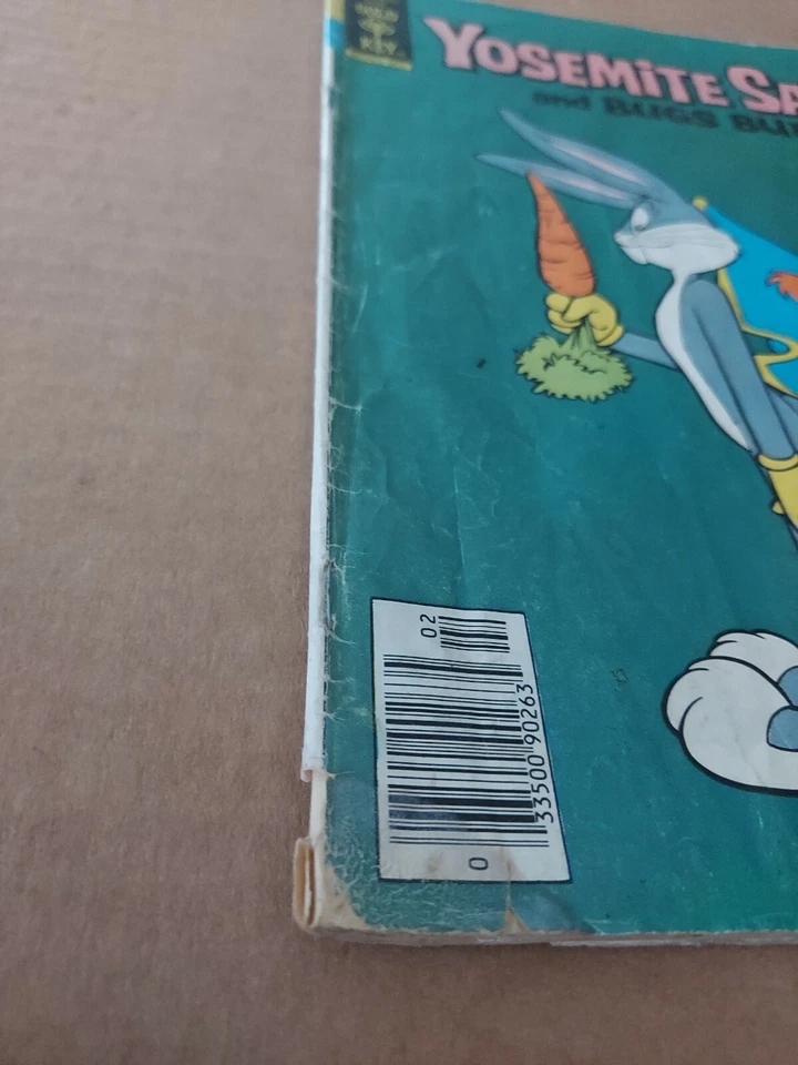 Vintage 1979/1980 Warner Brothers "Yosemite Sam & Daffy Duck" Comic Books Lot/2 - Imagem 3 de 4