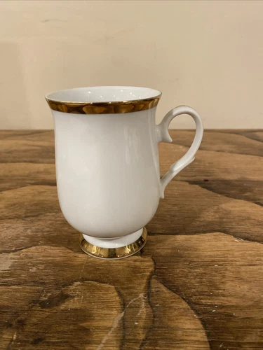 Vintage Coffee Cup Lido by Sheffield Fine China FOOTED MUG, Japan, Discontinued