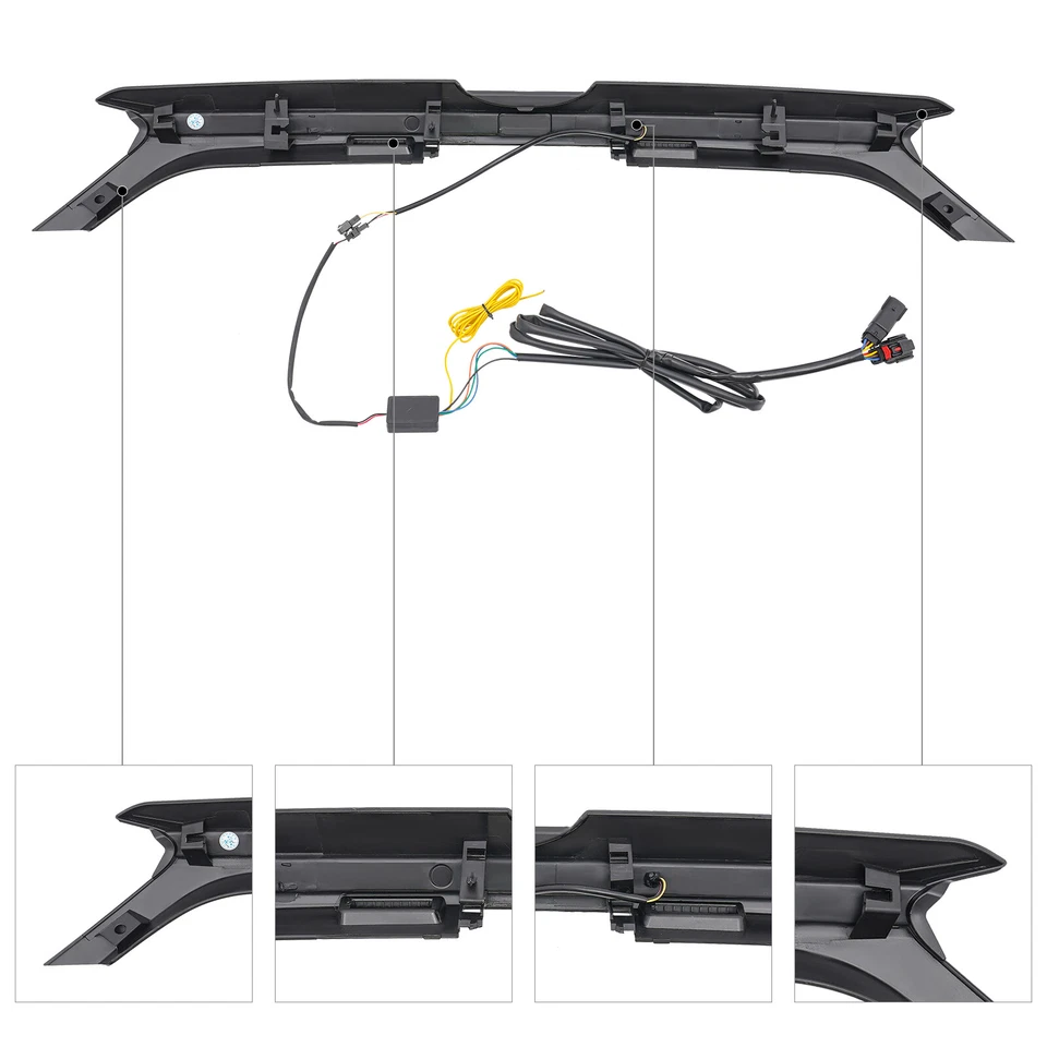 For 2013-2016 Ford Mondeo Fusion LED Trunk Light Rear LED Tail Light Brake Lamp Foto 4 de 4