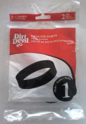 ROYAL 501, 503 HAND CLEANER, BELT-FLAT, 1232240001, Qty-2
