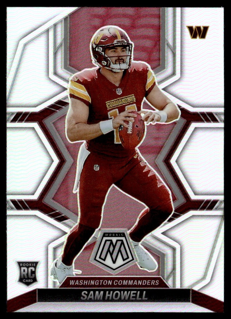 2022 Panini Mosaic Rookie Silver Sam Howell #305 TS7