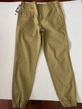 New! Dickes Men’s Skinny Leg Pants Sand Color Waist 28 