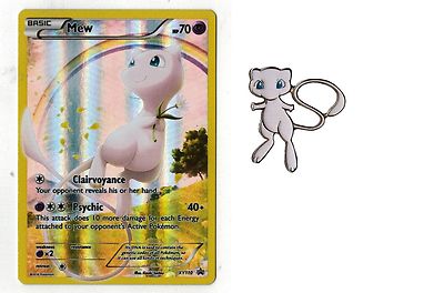 Mew Pokemon Mythical Collection Promo XY110 + Matching Mint Mew  display picture 1