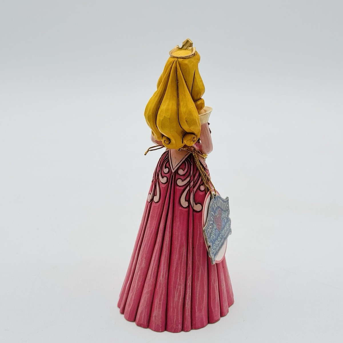 Disney - Jim Shore オーロラ姫 Once Upon Kingdom Aurora Jim Shore Disney Traditions Aurora with Tiara Charm Figurine