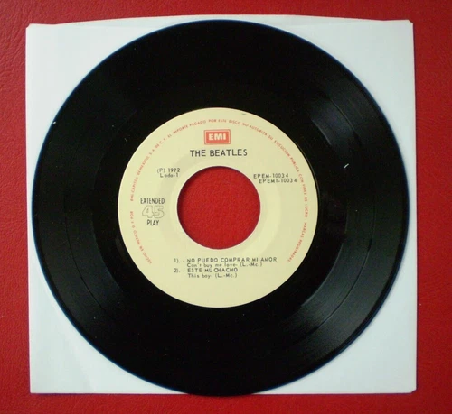 The Beatles  FROM ME TO YOU + 3 )  EP  MEXIC0  NM/NM  FAB 4