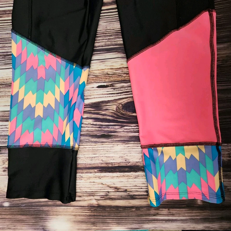 Breathe by Body Glove Jumpsuit Bodysuit Black Large Crossover Back Yoga Swim Gym - Image 4 of 4