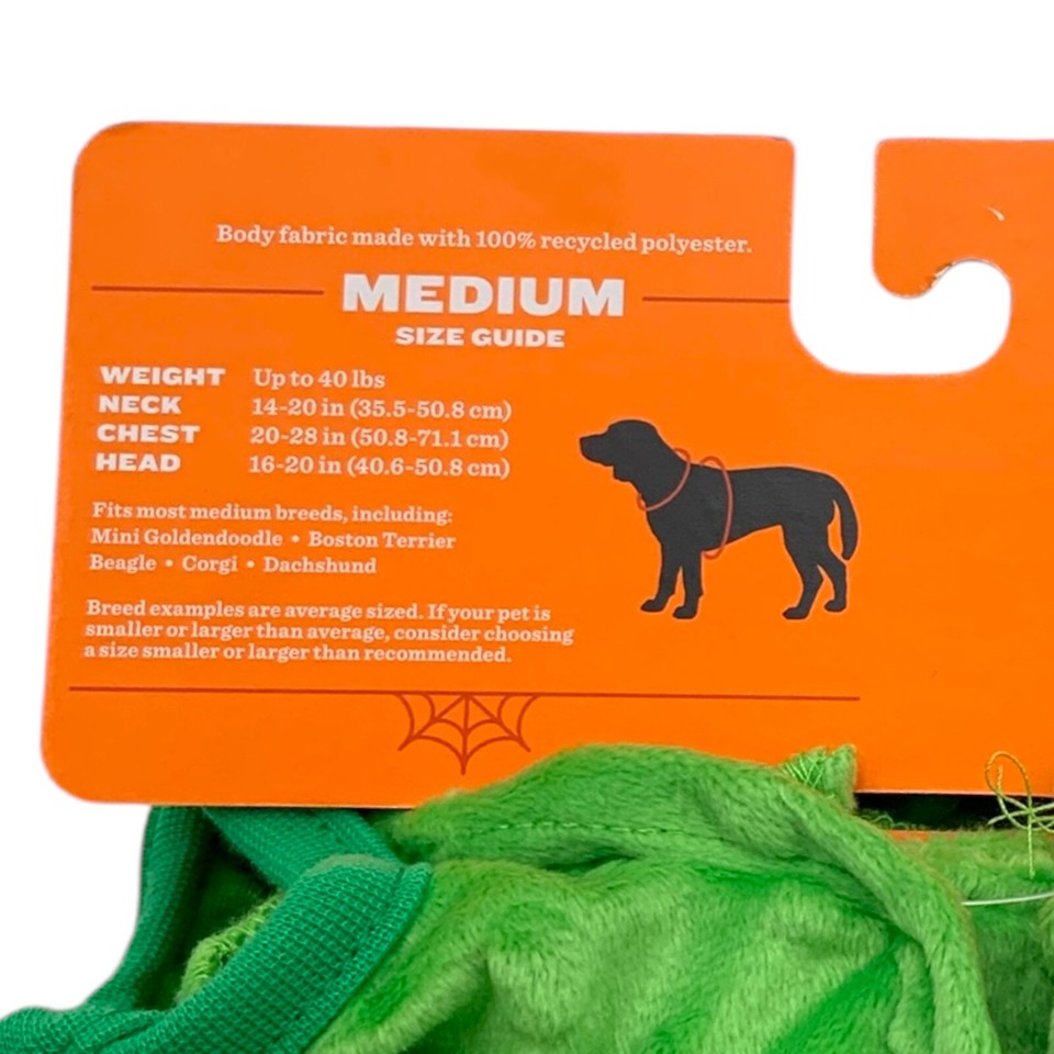 Hyde & EEK! Boutique Halloween Dill Pickle Dog Costume, Medium eBay