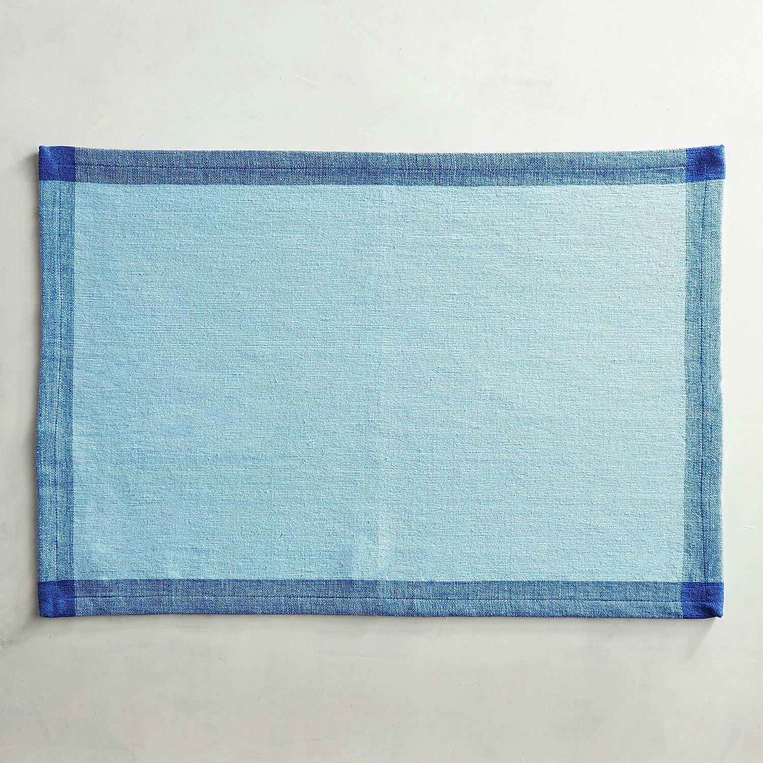 NWT PIER 1 set of 3 PLACE MATS BLUE COLOR BLOCK PLACE MATS eBay