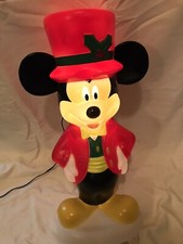 Disney Gemmy MICKEY MOUSE Christmas Lighted Indoor/Outdoor Blow Mold