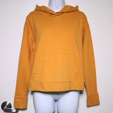 165 JAMES PERSE WXAH3254 Hooded Sweatshirt Relaxed Crop Hoodie Women's 1, Small