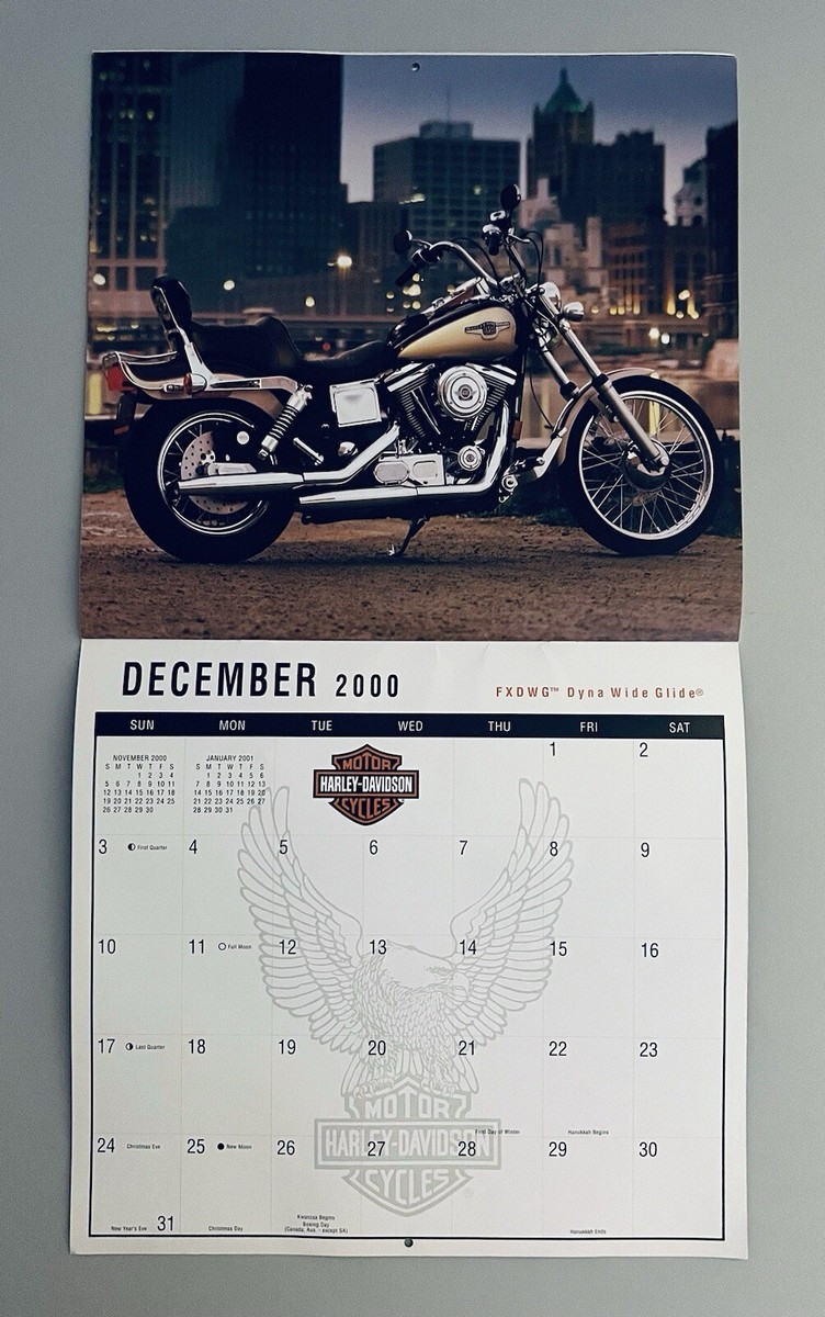 Harley Davidson Motor Cycles 2020 Calendar | eBay