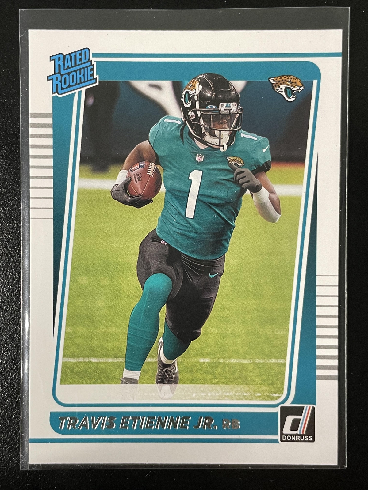 2021 Donruss #258 Travis Etienne Jr. RC Jacksonville Jaguars