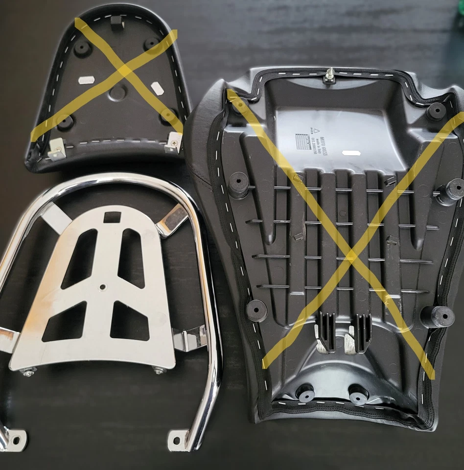 poignée passager motoguzzi 2B001813 - Photo 3/3