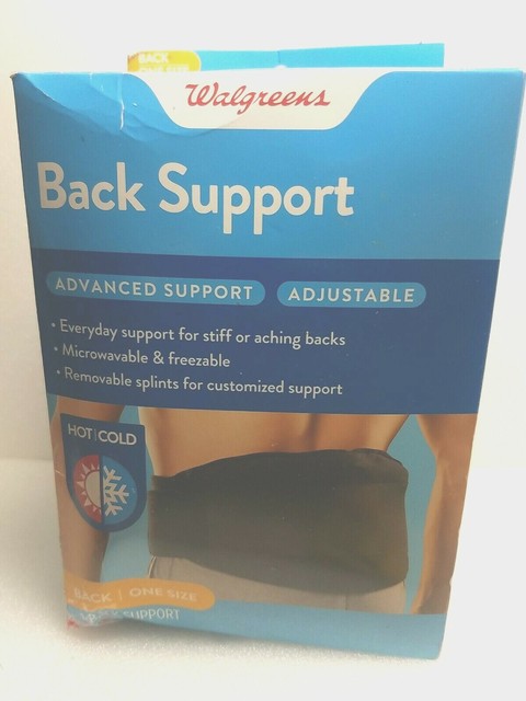 back brace walgreens