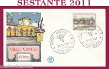 ITALY FDC FILAGRANO VILLAS VENETIAN VILLA BARBARO MASER TREVISO 1980 G838
